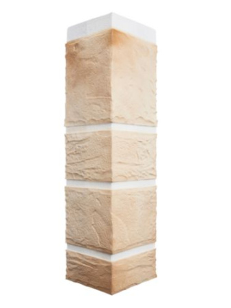 Угол фасадной панели «Альта-Профиль», камень пражский 04