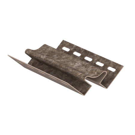 КОРИЧНЕВЫЙ Внутренний угол к сайдингу колл. СТОУН-ХАУС серия КВАРЦИТ (3,05 м) 5шт/уп