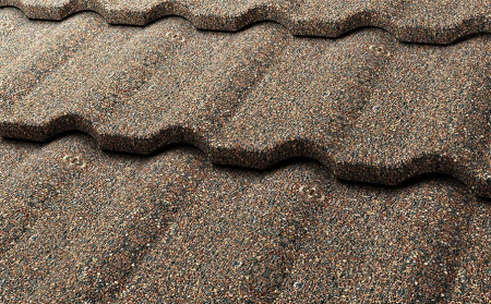 Композитная черепица Gerard Milano Chestnut, 1215*369 мм