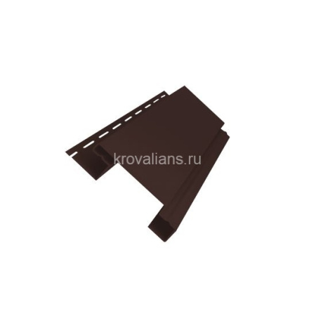 Наборная планка (наличник) для составного угла Grand Line (Гранд Лайн) Я-Фасад (Темный дуб)