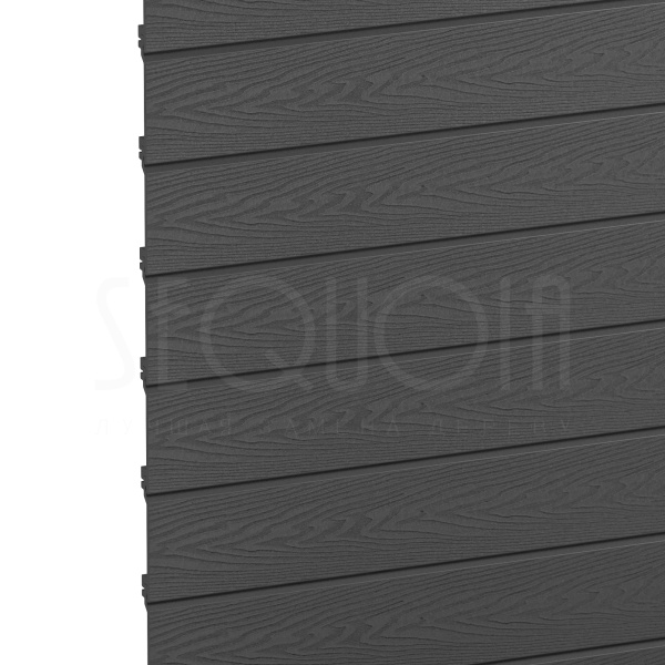 Доска фасадная SEQUOIA Evolution 3D WOOD GRAY 3000 мм