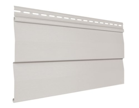 сайдинг виниловый под брус «Текос», жемчуг