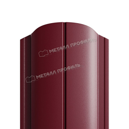 Штакетник металлический МЕТАЛЛ ПРОФИЛЬ ELLIPSE-O 19х126 (PURMAN-20-3005-0.5)