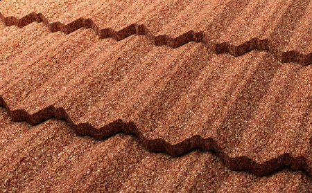 Композитная черепица Gerard Classic Rosso 1265*369 мм