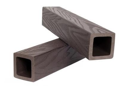 Балясина из ДПК POLIVAN 3D 45х45х2900мм (Темно-коричневый)