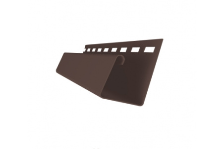 Профиль универсальный J 7/8" 3,00 Grand Line ЯФАСАД ACA темный дуб