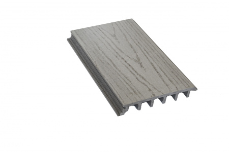 Фасадная доска из ДПК Серая