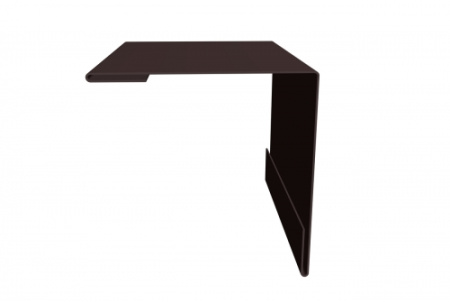 Угол внешний 30х30 0,5 Quarzit с пленкой RAL 8017 шоколад