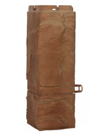 Угол фасадной панели «Альта-Профиль», гранит карпатский