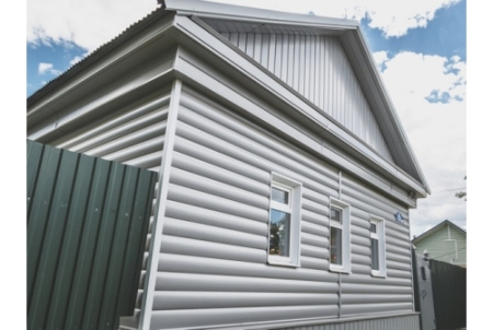 Блок-хаус new Grand Line 0,45 PE с пленкой RAL 6019 бело-зеленый