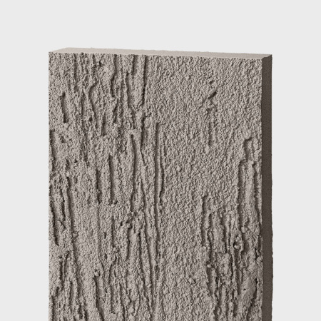 БЕТЭКО Фиброцементная панель Короед 1200х3000х8 мм (RAL 7047)