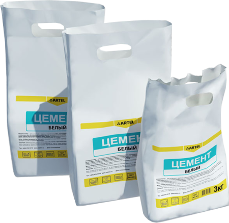 Цемент белый "АРТЕЛЬ" 5 кг