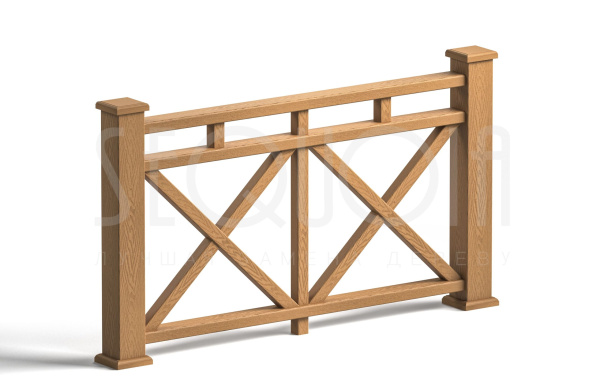 Комплект ограждения SEQUOIA «Бастион», black