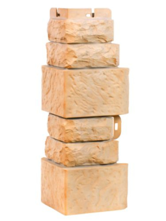 Угол фасадной панели «Альта-Профиль», антик-кирпич Агра