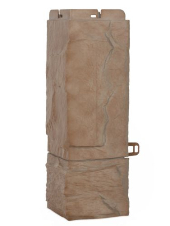 Угол фасадной панели «Альта-Профиль», гранит саянский