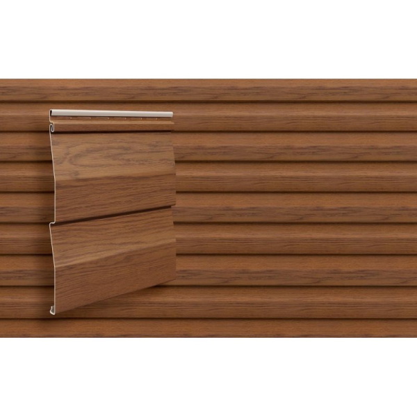 Виниловый сайдинг VOX Nature Корабельный брус SVP-01, Дуб золотой