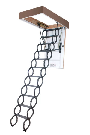 Термоизоляционная ножничная чердачная лестница FAKRO LST 50х80х280 см