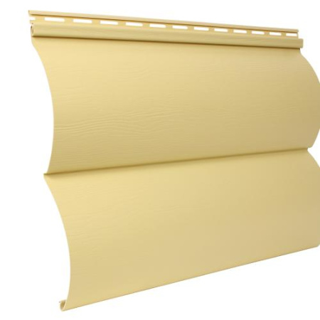 сайдинг виниловый двухпереломный «Blockhouse», золотистый