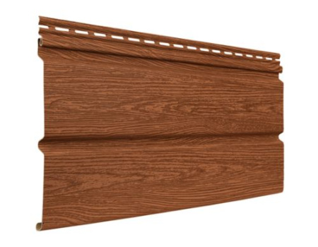 Сайдинг «Tecos LUX» под вагонку, итальянский орех