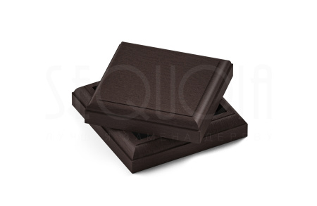 Комплект крышка\юбка для столба SEQUOIA BROWN