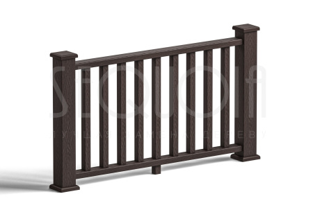 Комплект ограждения SEQUOIA «Рагланг», nature