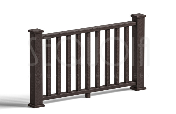 Комплект ограждения SEQUOIA «Рагланг»,black