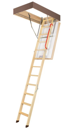 Суперэнергосберегающая чердачная лестница FAKRO LWT 60х120х280 см