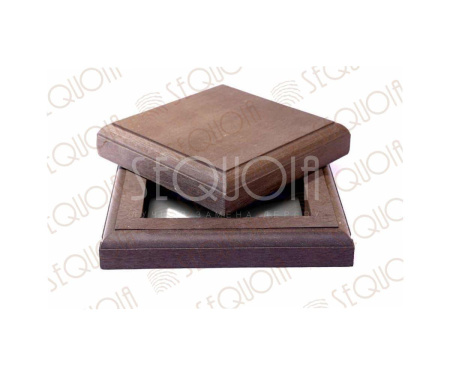 Комплект крышка\юбка для столба SEQUOIA BROWN