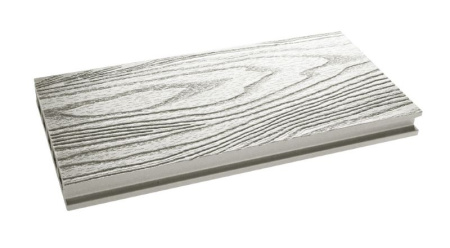 Террасная доска DOS ELITE шовная, Слоновая кость с тиснением под дерево, 4 метра