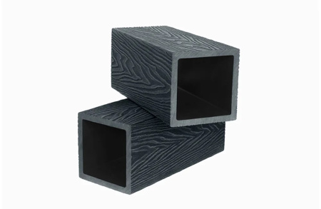 Столб из ДПК POLIVAN 3D 125х125х2900 мм (Черный)