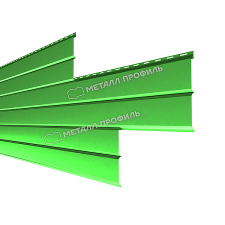 Сайдинг МЕТАЛЛ ПРОФИЛЬ Lбрус-XL-В-14х335 NormanMP (ПЭ-01-6018-0.5)
