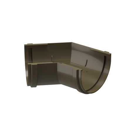 Угол желоба 135˚ PREMIUM, каштан