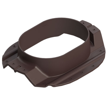 Аэратор кровельный TP-88/N | Кровельный вентиль для кровли из профнастила НС-35 Коричневый