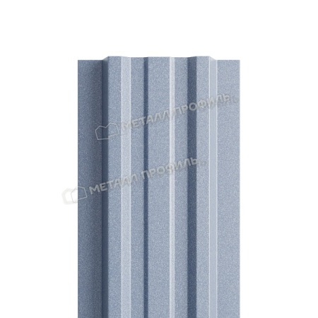 Штакетник металлический МЕТАЛЛ ПРОФИЛЬ LАNE-T 16,5х99 (PURMAN-20-Galmei-0.5)