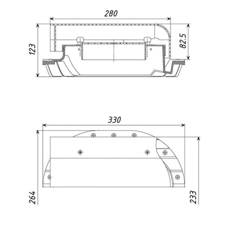 Аэратор кровельный TP-88/N | Кровельный вентиль для кровли из профнастила НС-35 Чёрный
