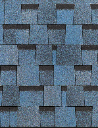 Ламинированная черепица Серия DRAGON STANDARD, голубика