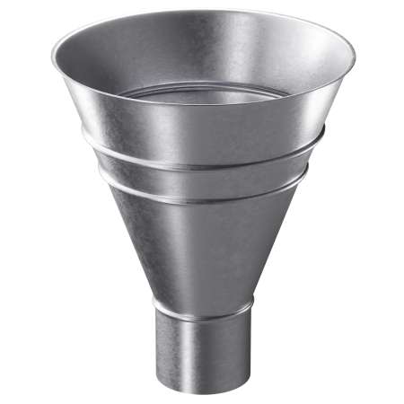 Воронка желоба STAL PREMIUM, береза