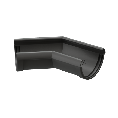 Угол желоба 135˚ LUX, графит