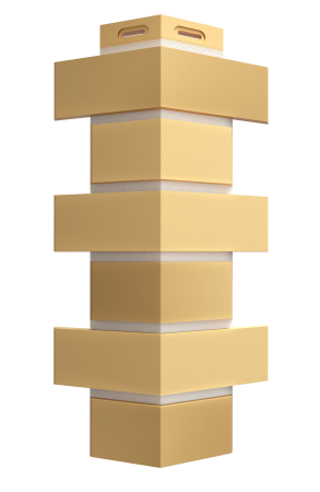 Угол Флемиш, Желтый жженый для фасадных панелей