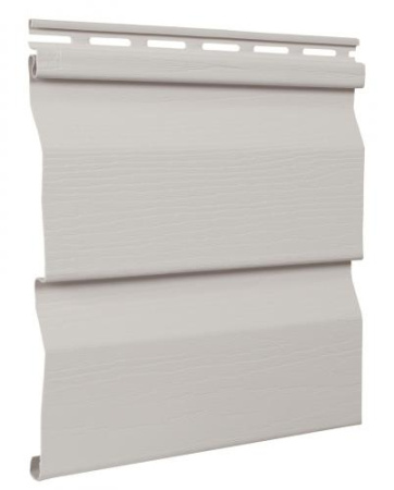 сайдинг виниловый «Альта-Профиль», светло-серый