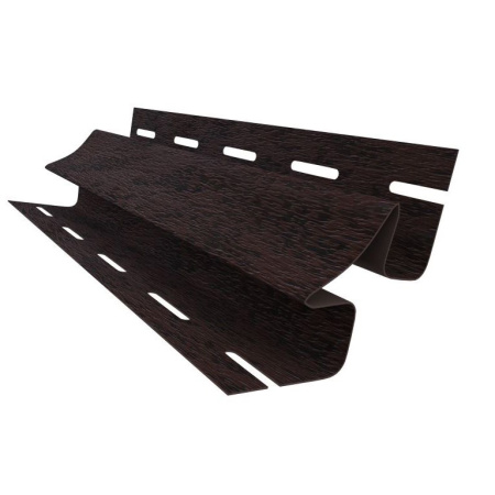 КОРИЧНЕВЫЙ Внутренний угол к сайдингу колл. СТОУН-ХАУС серия КИРПИЧ (3,05 м) 5шт/уп