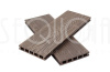 Доска террасная SEQUOIA DUAL 3D WOOD MIX BROWN 146x24x6000мм