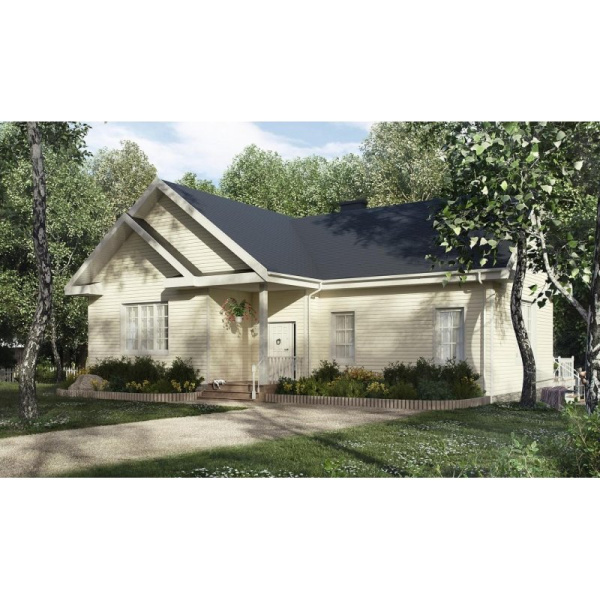 Виниловый сайдинг VOX Unicolor Корабельный брус SV-01, Кремовый