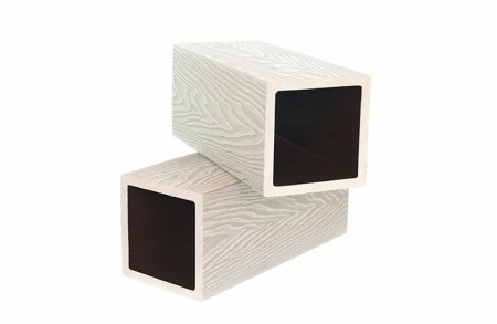 Столб из ДПК POLIVAN 3D 125х125х2900 мм (Бежевый)