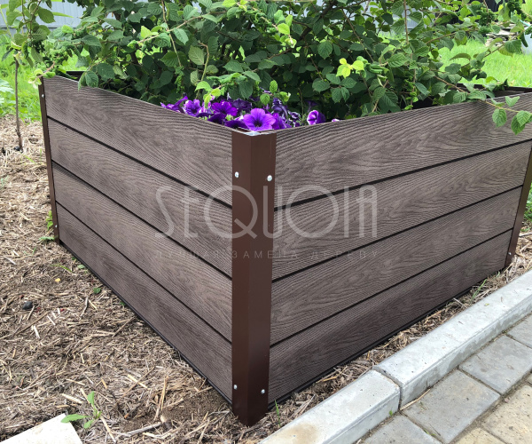 Клумба DIY SEQUOIA (1000х1000), black