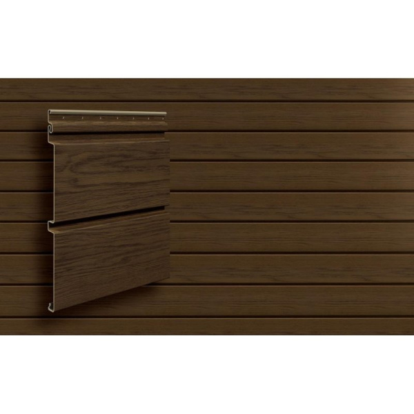 Виниловый сайдинг VOX System MAX-3 Брус SXP-05, Орех