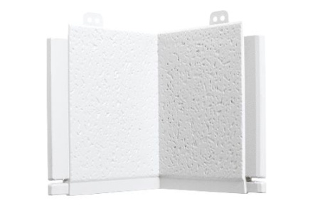 добор к угловому элементу откоса «Альта-Профиль», белый