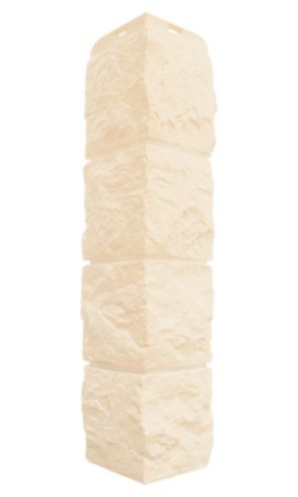 Угол фасадной панели «Альта-Профиль», ЭКО туф песчаный