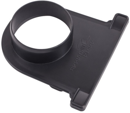 Торцевая заглушка канала 110 с отводом Альта-Профиль