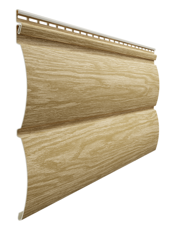 Сайдинг LUX под дерево, Блок-Хаус D4.7T, зрелый каштан